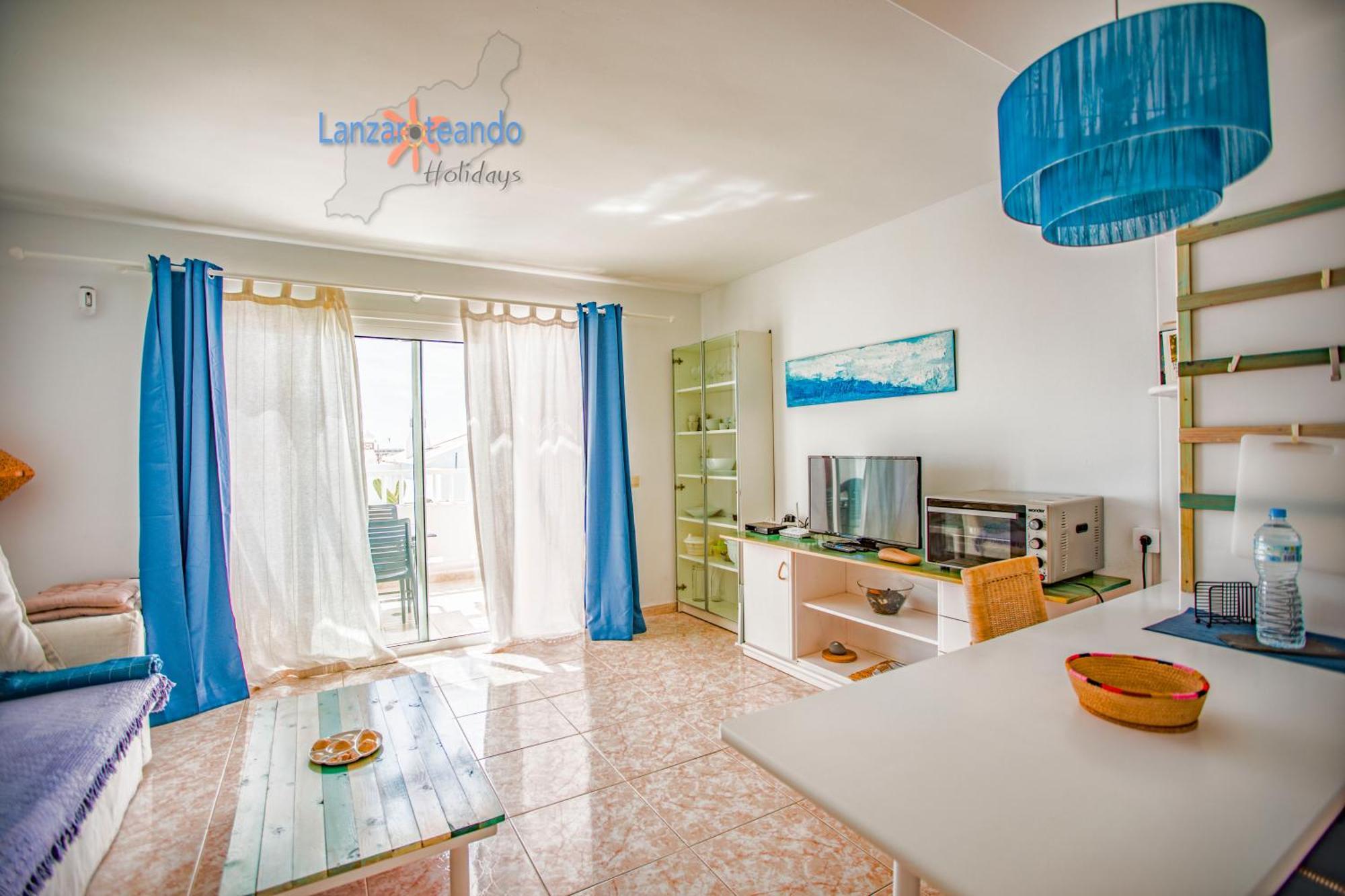Vivienda Vacacional Sunny - Duplex Apartment 2Beds 2 Baths Costa Teguise Ngoại thất bức ảnh